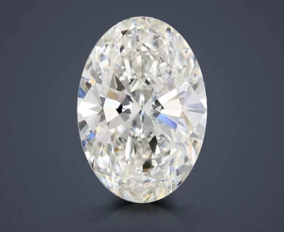 10.22ct F VS2 Rare Carat Ideal Cut Oval Lab Grown Diamond