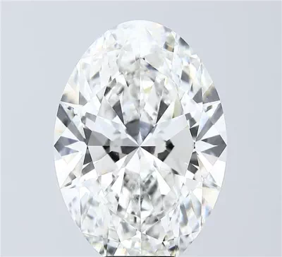 10.00ct F VVS2 Rare Carat Ideal Cut Oval Lab Grown Diamond