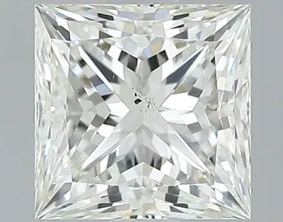 1.54ct I SI1 Rare Carat Ideal Cut Princess Diamond