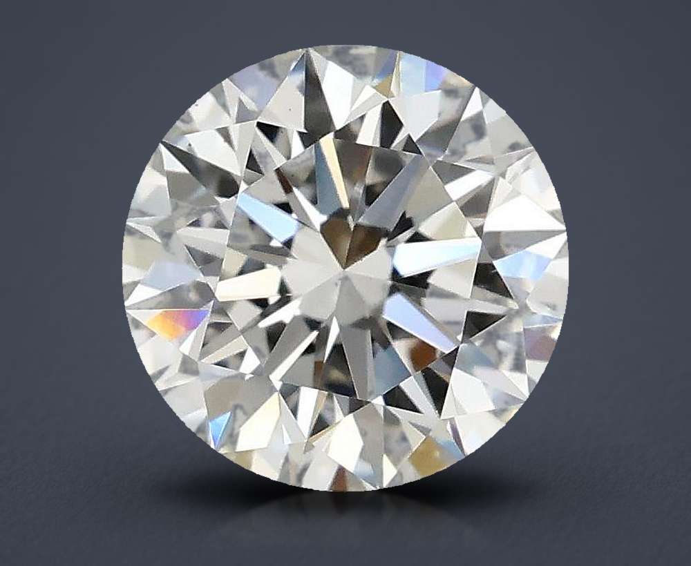 1.03ct F VS1 Rare Carat Ideal Cut Round Lab Grown Diamond