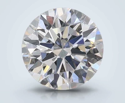 0.68ct D FL Rare Carat Ideal Cut Round Lab Grown Diamond