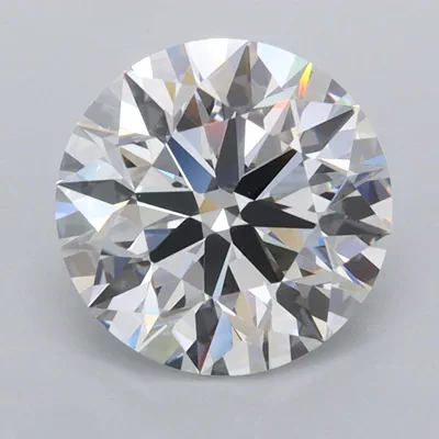 2.34ct D FL Rare Carat Ideal Cut Round Lab Grown Diamond