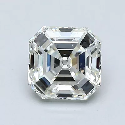 1.09ct J VS2 Rare Carat Ideal Cut Asscher Diamond