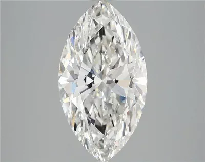 3.06ct G VS2 Rare Carat Ideal Cut Marquise Lab Grown Diamond