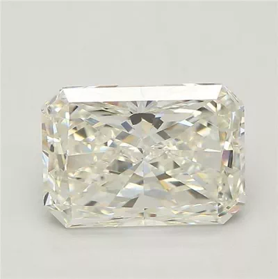 3.53ct K VS2 Rare Carat Ideal Cut Radiant Diamond