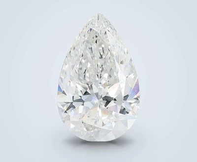 6.29ct E VVS2 Rare Carat Ideal Cut Pear Lab Grown Diamond