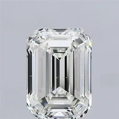 5.01ct J VS2 Excellent Cut Emerald Diamond