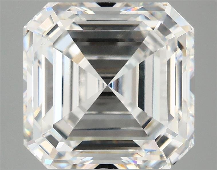 7.12ct E VVS2 Rare Carat Ideal Cut Asscher Lab Grown Diamond
