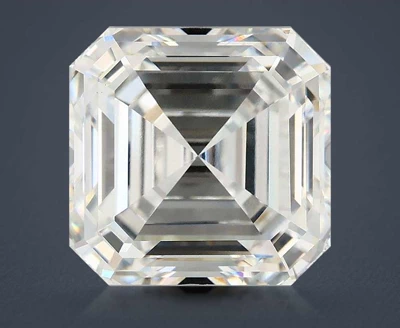 7.12ct E VVS2 Rare Carat Ideal Cut Asscher Lab Grown Diamond