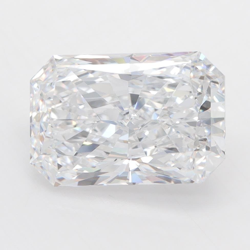 3.07ct D VVS2 Rare Carat Ideal Cut Radiant Lab Grown Diamond