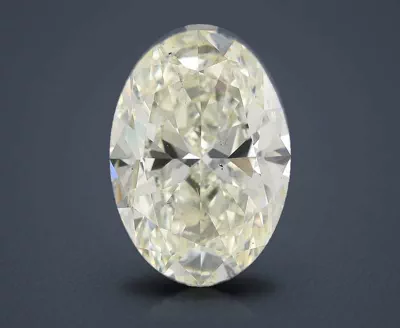 10.03ct K SI1 Rare Carat Ideal Cut Oval Diamond