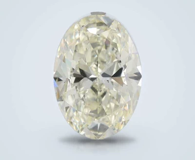 10.03ct K SI1 Rare Carat Ideal Cut Oval Diamond