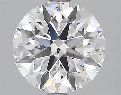 2.04ct D SI2 Rare Carat Ideal Cut Round Diamond