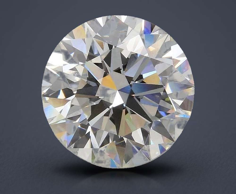 9.65ct G VS1 Rare Carat Ideal Cut Round Lab Grown Diamond