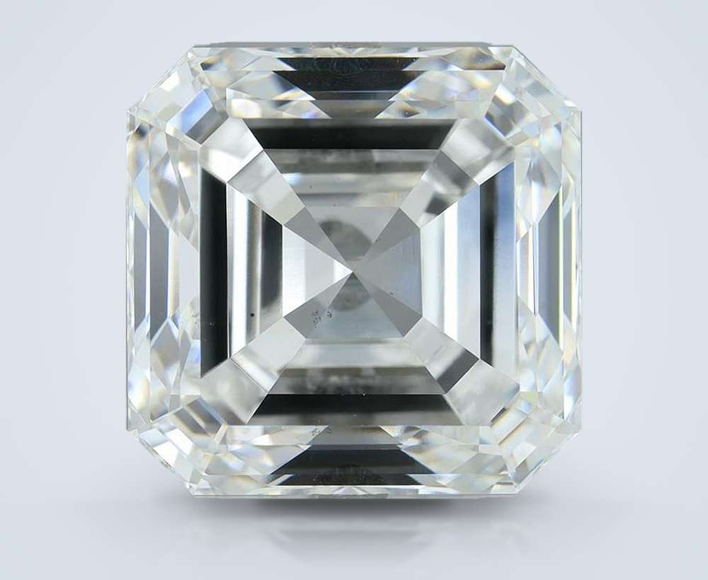 9.50ct G VS2 Very Good Cut Asscher Lab Grown Diamond