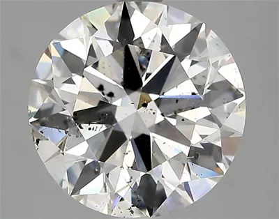 3.15ct H SI2 Rare Carat Ideal Cut Round Diamond