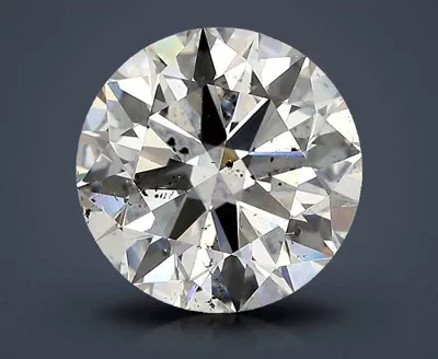 3.15ct H SI2 Rare Carat Ideal Cut Round Diamond