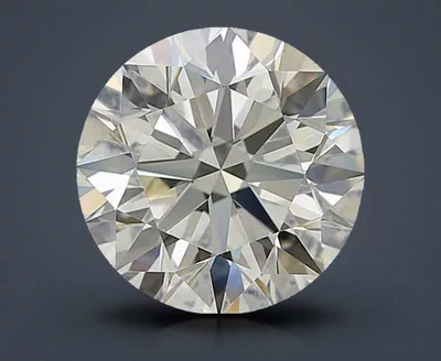 3.27ct J VVS1 Excellent Cut Round Diamond