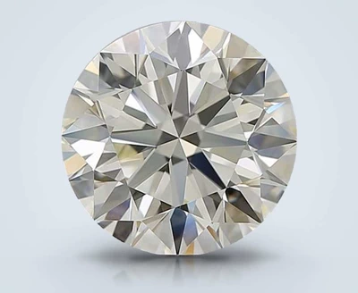 3.27ct J VVS1 Excellent Cut Round Diamond
