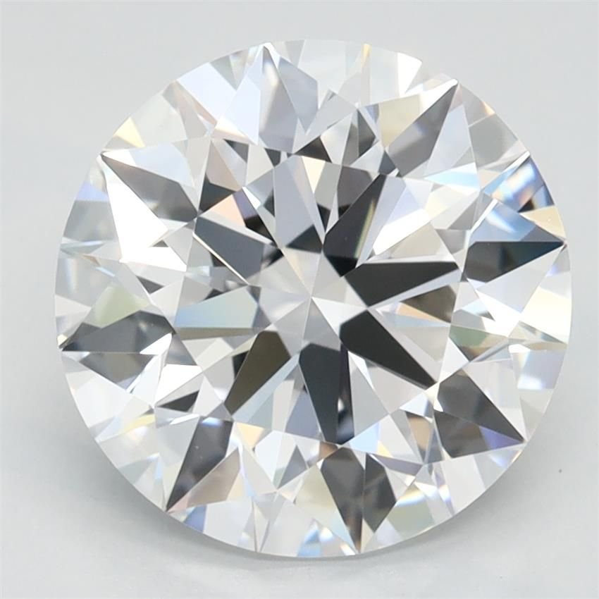 2.91ct D VVS1 Rare Carat Ideal Cut Round Lab Grown Diamond