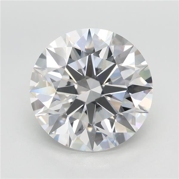 5.09ct F VVS2 Rare Carat Ideal Cut Round Lab Grown Diamond