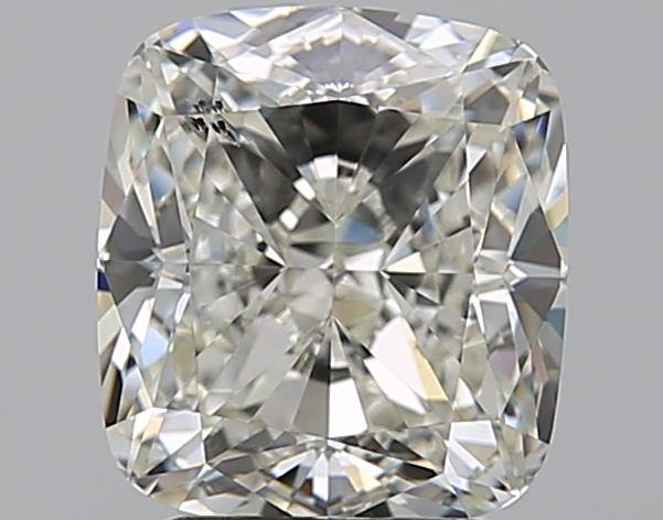 3.01ct J SI2 Very Good Cut Cushion Diamond
