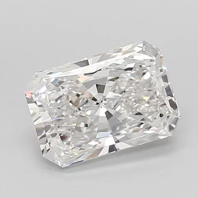 3.03ct E VS1 Rare Carat Ideal Cut Radiant Lab Grown Diamond