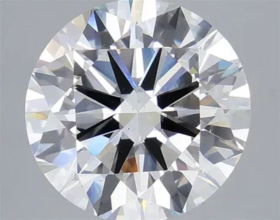 5.01ct H SI1 Excellent Cut Round Lab Grown Diamond