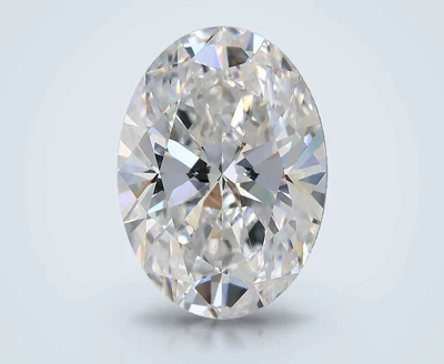 2.51ct D VS1 Rare Carat Ideal Cut Oval Lab Grown Diamond