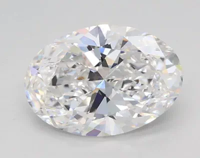 0.92ct E VVS2 Rare Carat Ideal Cut Oval Lab Grown Diamond