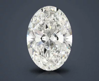 10.19ct F VVS2 Rare Carat Ideal Cut Oval Lab Grown Diamond
