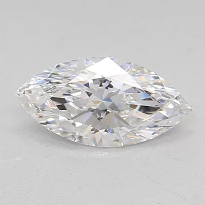 0.58ct D IF Very Good Cut Marquise Lab Grown Diamond