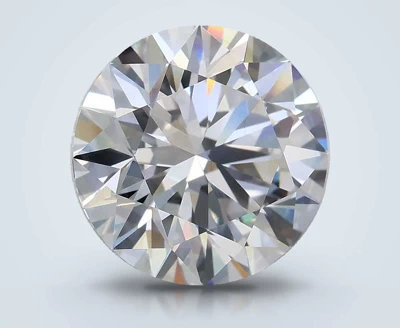 3.09ct E VS1 Rare Carat Ideal Cut Round Lab Grown Diamond