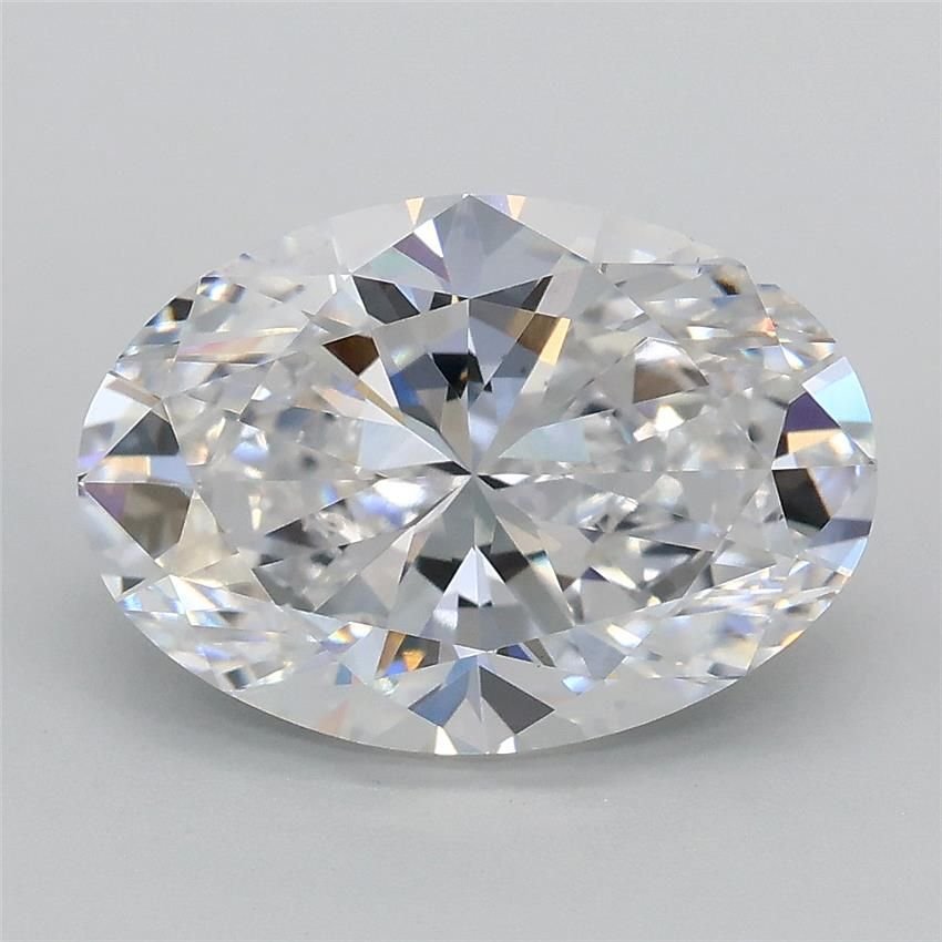 3.01ct D VS1 Very Good Cut Oval Lab Grown Diamond