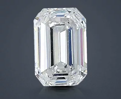 0.31ct F VS2 Very Good Cut Emerald Diamond