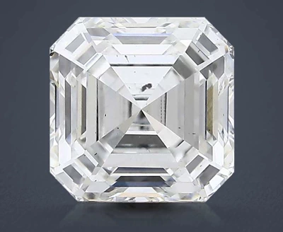 1.62ct G SI1 Rare Carat Ideal Cut Asscher Lab Grown Diamond