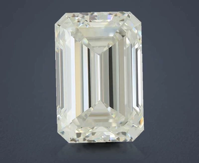 5.20ct F VS1 Rare Carat Ideal Cut Emerald Lab Grown Diamond
