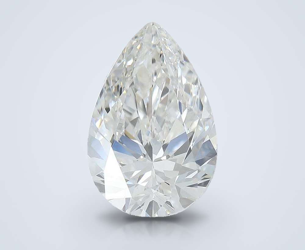 2.19ct G VS1 Rare Carat Ideal Cut Pear Lab Grown Diamond