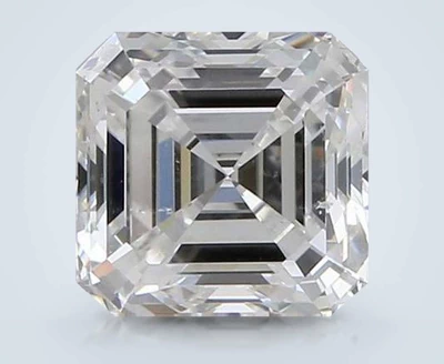1.05ct E SI1 Rare Carat Ideal Cut Asscher Diamond