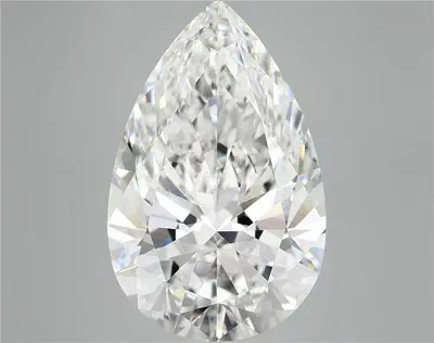 10.58ct F VVS2 Rare Carat Ideal Cut Pear Lab Grown Diamond