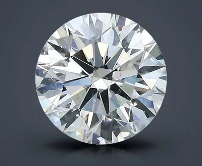 2.09ct I SI2 Rare Carat Ideal Cut Round Diamond