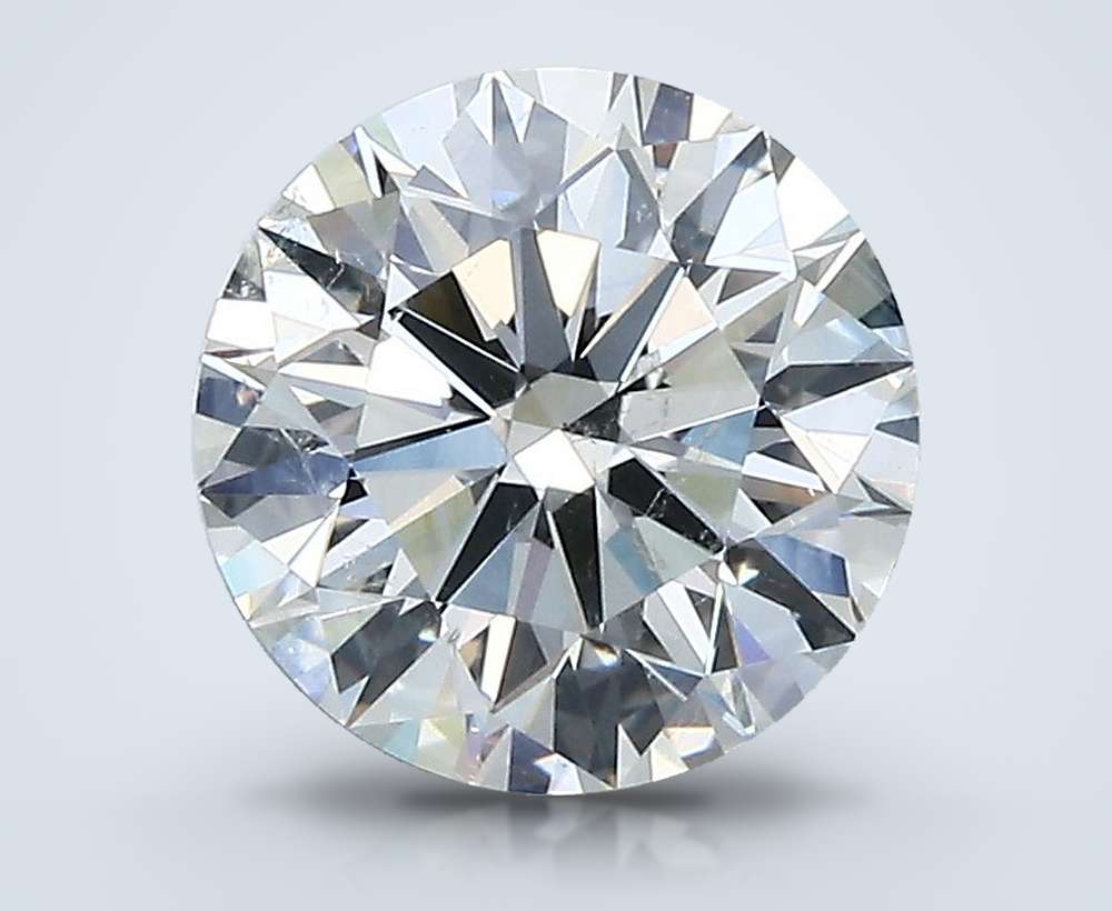 2.09ct I SI2 Rare Carat Ideal Cut Round Diamond