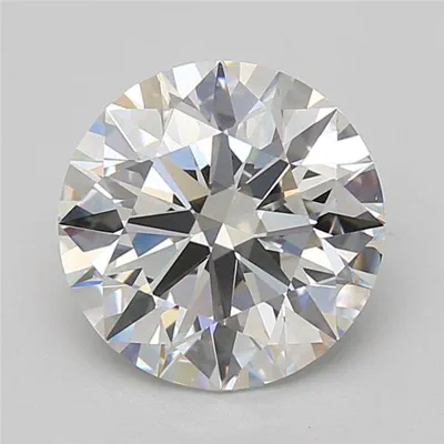 3.42ct F VS1 Rare Carat Ideal Cut Round Lab Grown Diamond