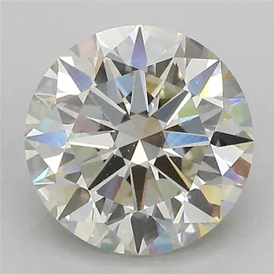 3.01ct J VS1 Excellent Cut Round Lab Grown Diamond