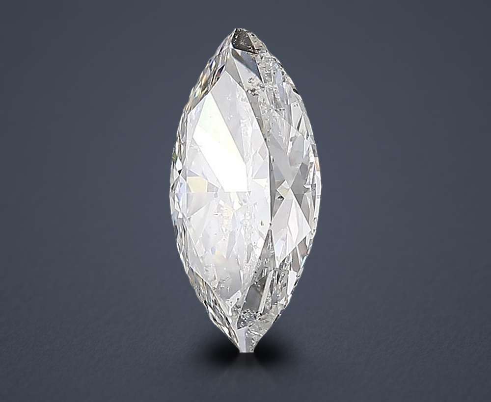 1.51ct F SI2 Rare Carat Ideal Cut Marquise Diamond
