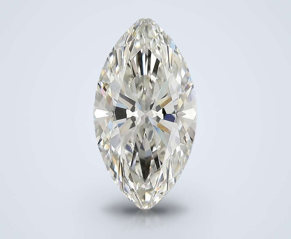 5.32ct H VS1 Rare Carat Ideal Cut Marquise Lab Grown Diamond