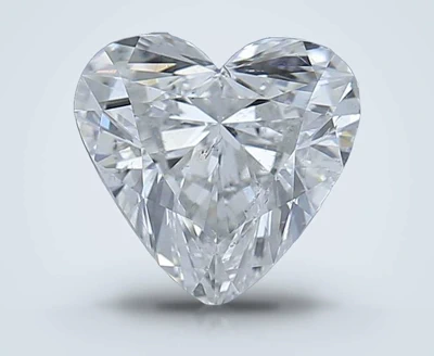 0.90ct G SI2 Rare Carat Ideal Cut Heart Diamond