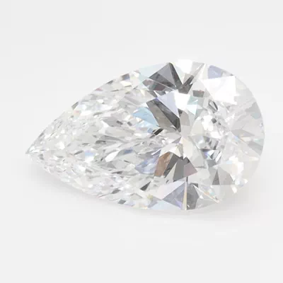 1.39ct D VVS1 Rare Carat Ideal Cut Pear Lab Grown Diamond
