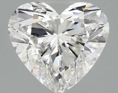 1.54ct F VS2 Rare Carat Ideal Cut Heart Lab Grown Diamond