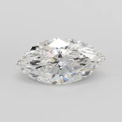 5.04ct E VVS2 Rare Carat Ideal Cut Marquise Lab Grown Diamond